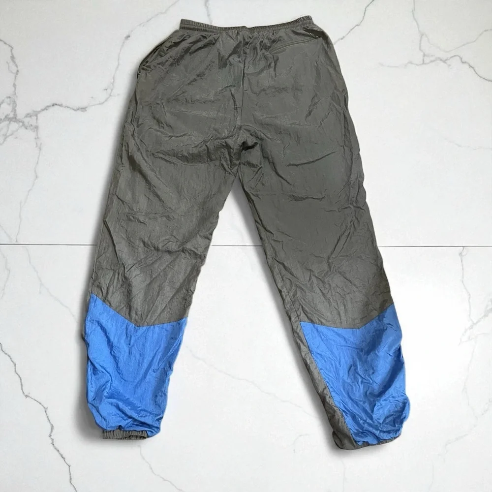 Vintage GIVENCHY 90s Gray Blue Track Pant Jogger Sweats Size XL